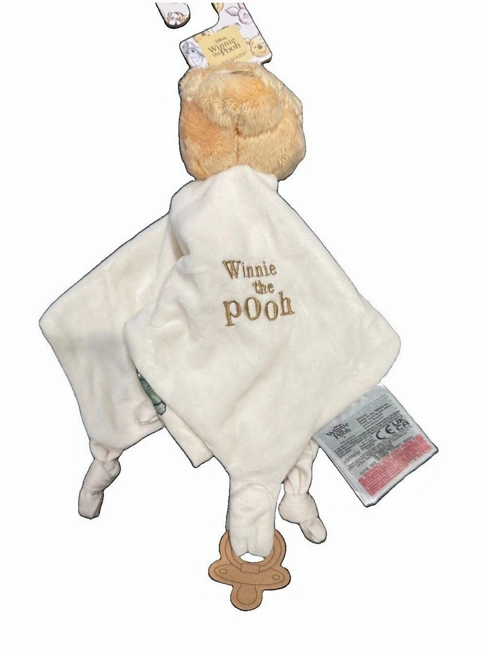 Disney Winnie the Pooh Plush Lovey Security Blanket NWT